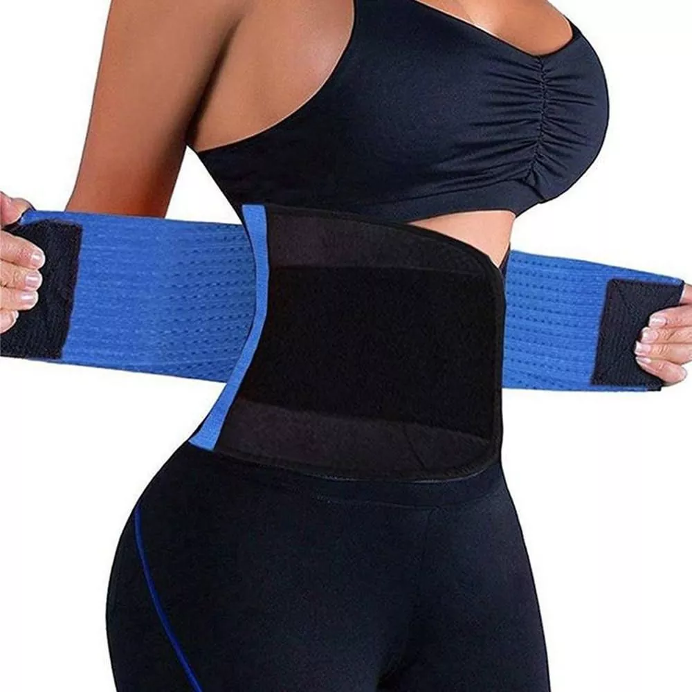 Adjustable Long Elastic Orange Waist Support Trainer