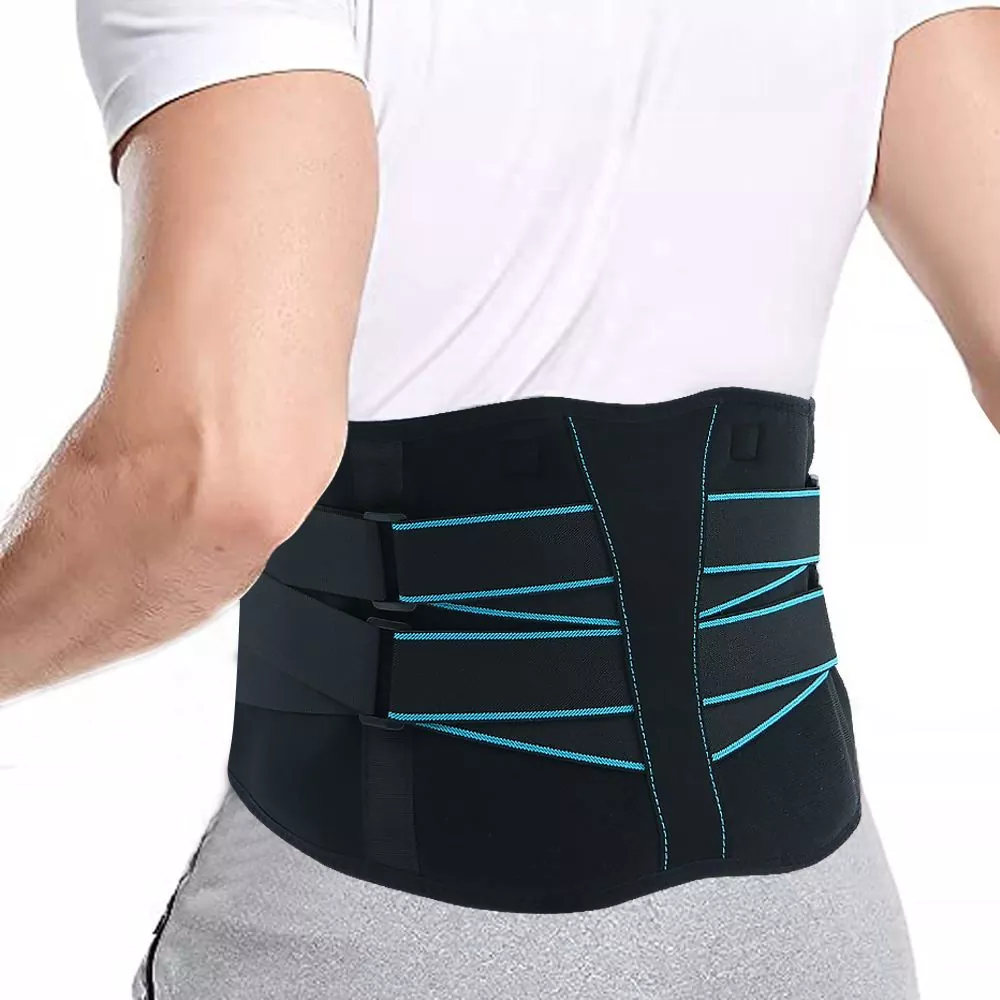 Breathable Waist Lumbar Support Lower Back Brace for Sciatica