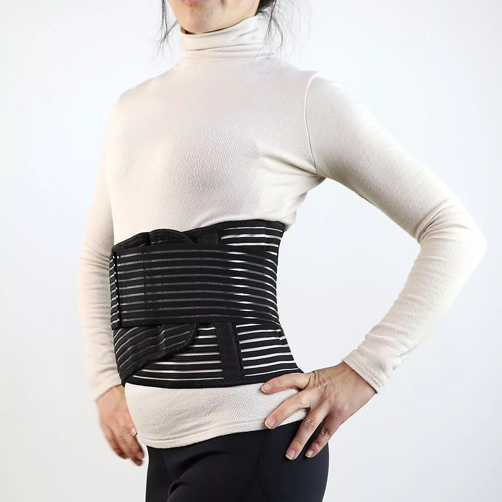 Lumbar Waist Support With Removable Metal Plate