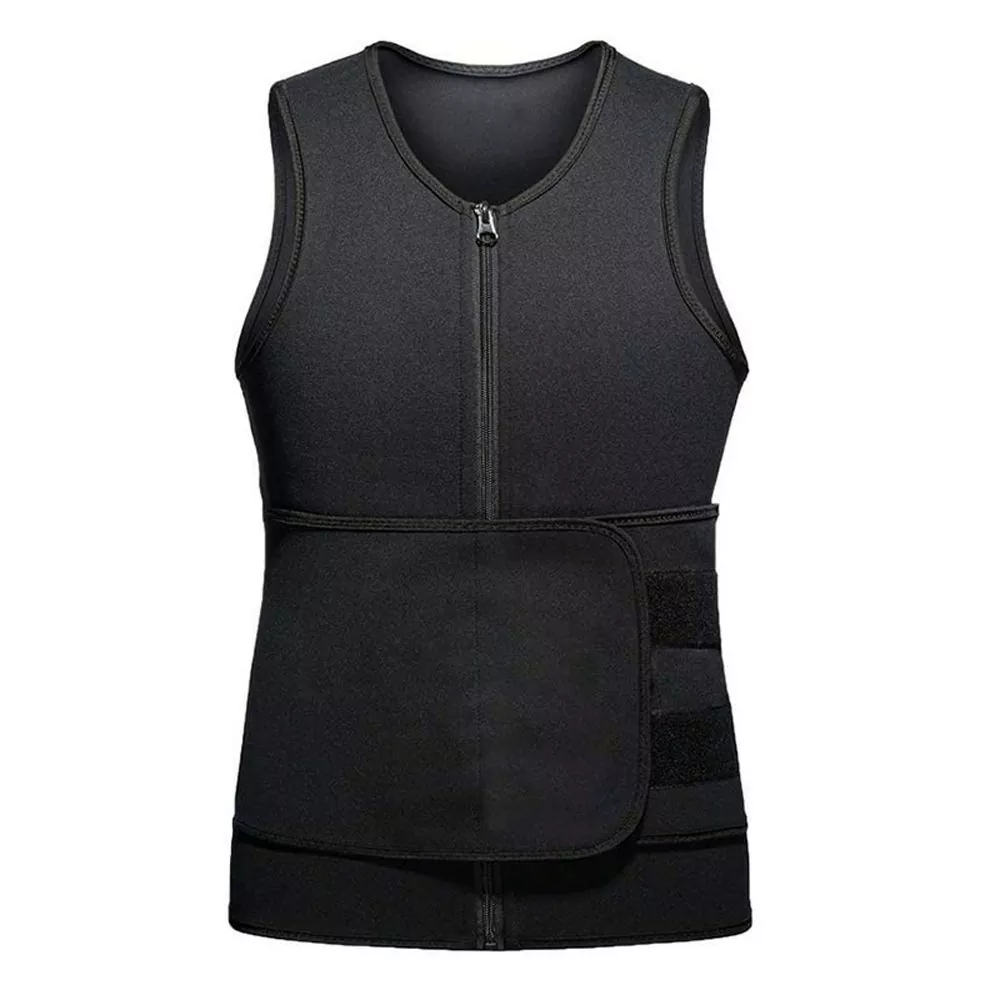 Men's Sport Body Shaper Slim Fit Sleeveless Sauna Suit