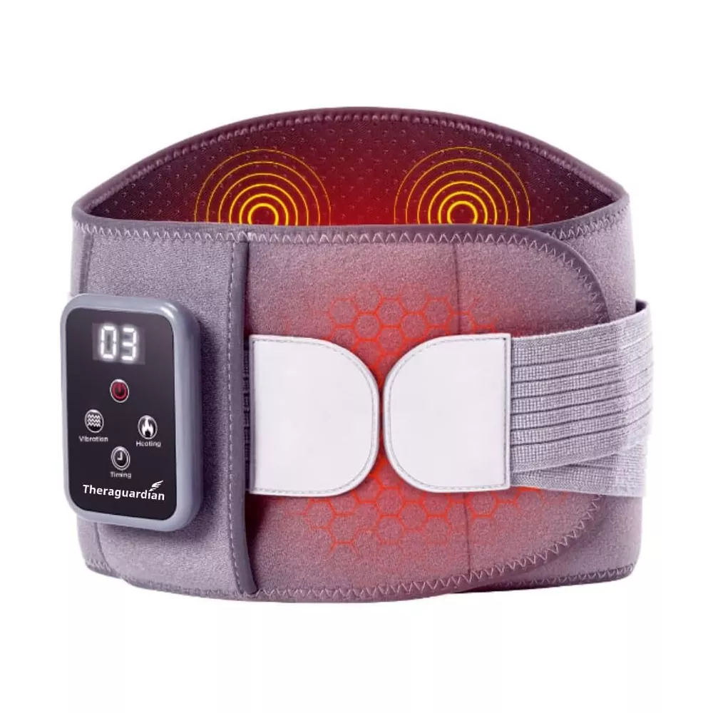 Vibrate Massage Heating Waist Support Belt