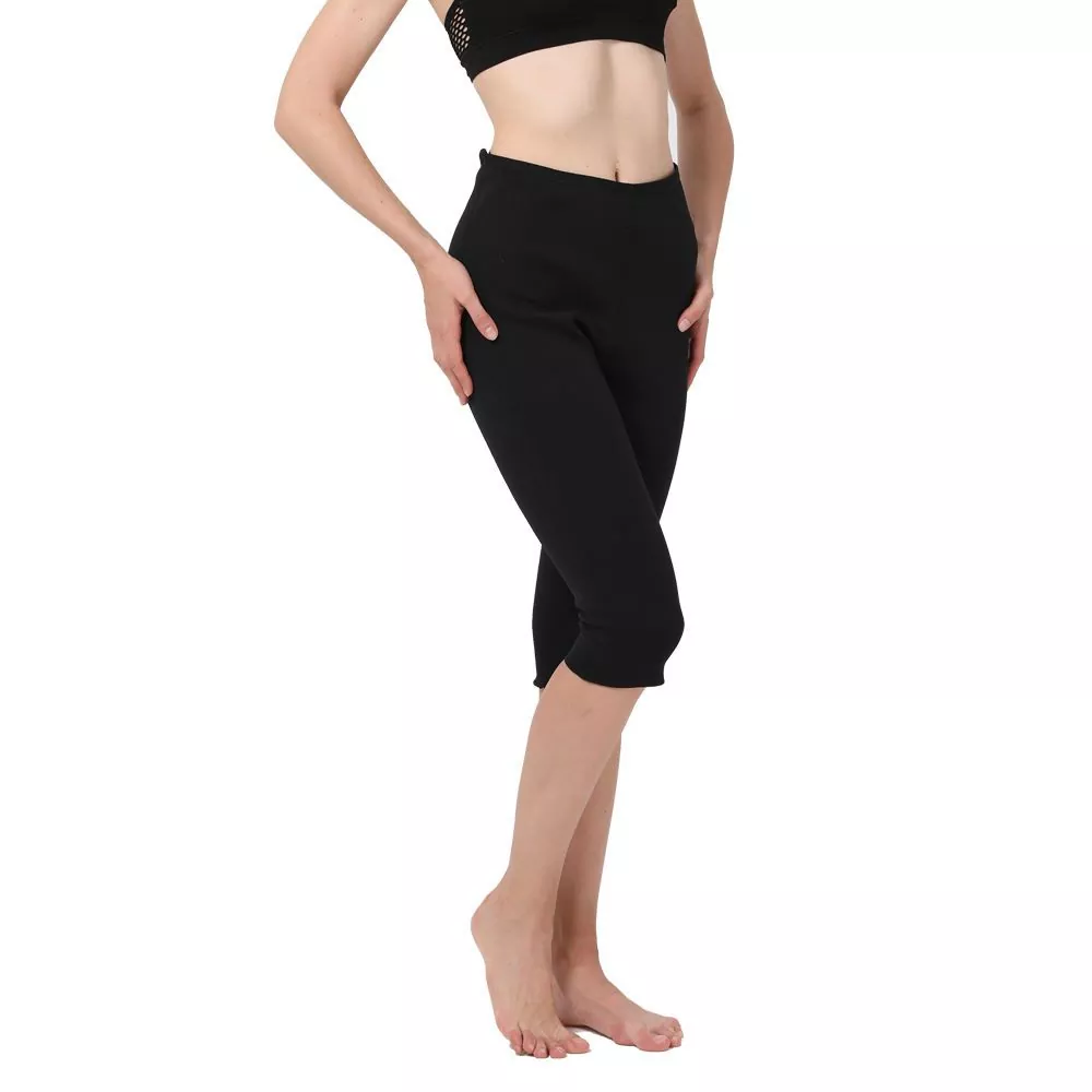 Womens High Waisted Seamless Workout Leggings Sauna Sweat Pants